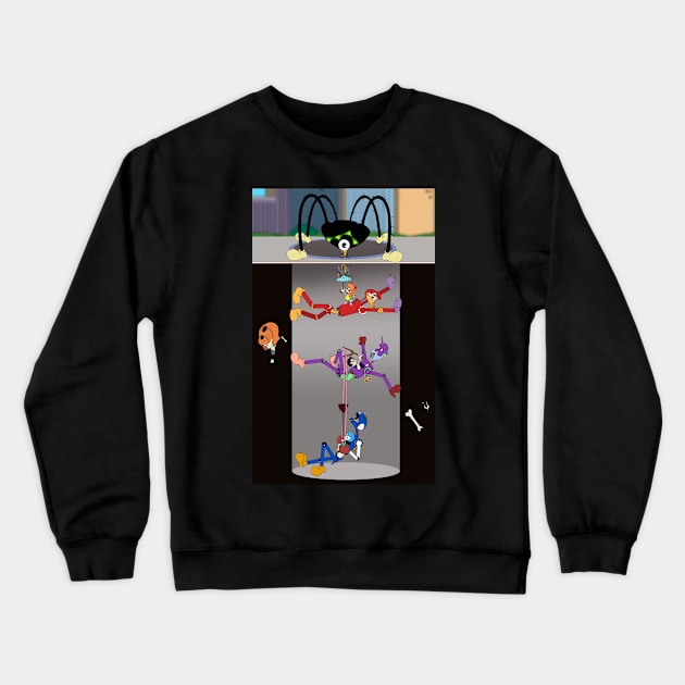 Evangelion 1933: Living in a Matarael World Crewneck Sweatshirt by Siberek